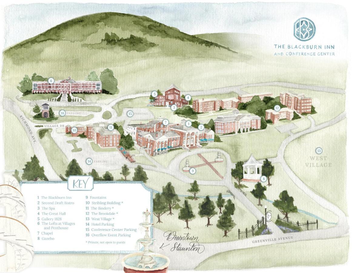 The Blackburn Inn And Conference Center Staunton Extérieur photo